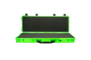 Image of Eylar Large 48in Waterproof Roller Hard Rifle Case w/Foam, Neon Green, SA00014-NGRN