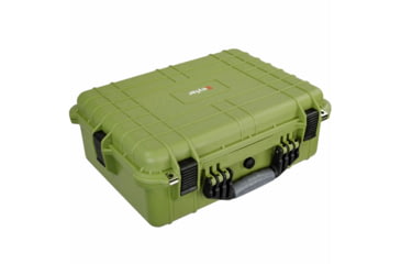 Image of Eylar Medium 20in Protective Gear Case Water and Shock Resistant w/ Foam, Green, SA00002-Grn