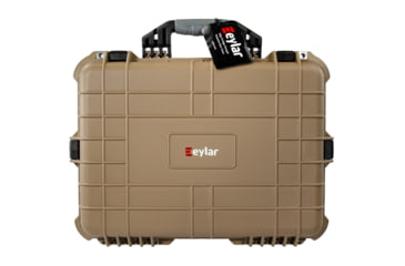 Image of Eylar Medium 20in Waterproof Gear/Gun Hard Case w/Foam, Tan, SA00002-TAN