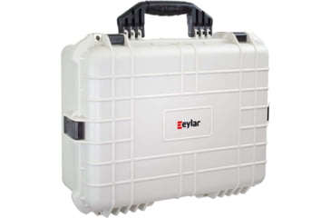 Image of Eylar Medium 20in Waterproof Gear/Gun Hard Case w/Foam, White, SA00002-WHI