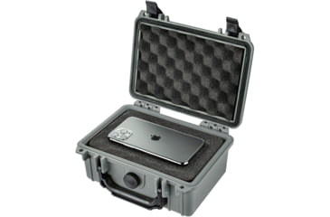 Image of Eylar Protective Gear and Camera Hard Case Water &amp; Shock Proof w/Foam, Gray, SA00011-Gra