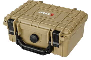 Image of Eylar Protective Gear and Camera Hard Case Water &amp; Shock Proof w/Foam, Tan, SA00011-Tan