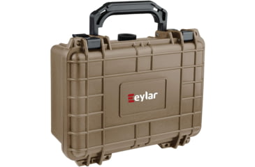 Image of Eylar Small 8.12in Waterproof Gear Hard Case w/Foam, Tan, SA00011-TAN