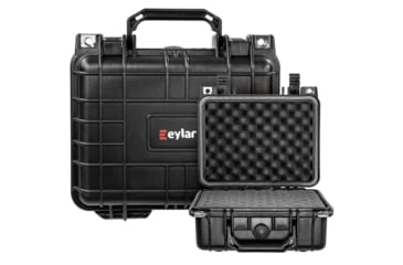 Image of Eylar Small 10.62in Waterproof Protective Gear Case w/Foam, Black, SA00022