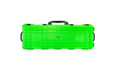 Image of Eylar Small 38in Waterproof Roller Hard Rifle Case w/Foam, Neon Green, SA00013-NGRN