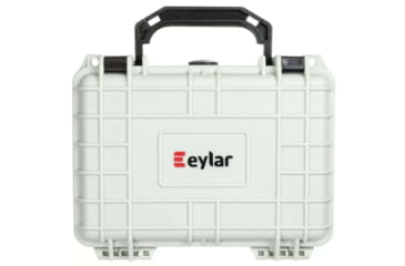 Image of Eylar Small 8.12in Waterproof Gear Hard Case w/Foam, Polar White, SA00011-WHI