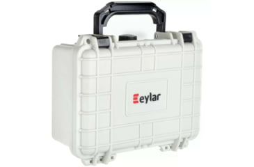 Image of Eylar Small 8.12in Waterproof Gear Hard Case w/Foam, Polar White, SA00011-WHI