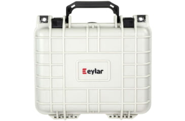 Image of Eylar Small Deep 10.62in Waterproof Protective Gear Case w/Foam, Polar White, SA00023-WHI