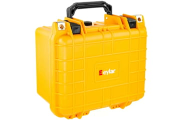 Image of Eylar Small Deep 10.62in Waterproof Protective Gear Case w/Foam, Yellow, SA00023-YWL