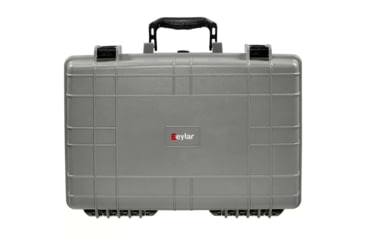 Image of Eylar Standard 20in Waterproof Laptop Style Gear Hard Case w/Foam, Gray, SA00025-GRAY