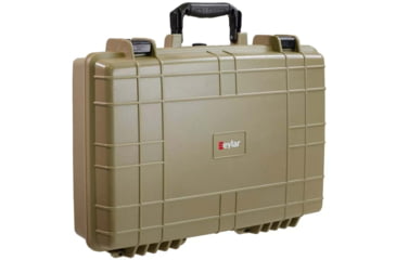 Image of Eylar Standard 20in Waterproof Laptop Style Gear Hard Case w/Foam, Tan, SA00025-TAN