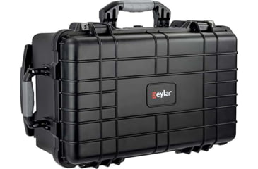 Image of Eylar Standard 22in Waterproof Carry-On Travel Roller Gear Hard Case w/Foam, Black, SA00034