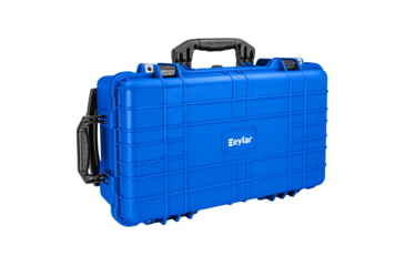 Image of Eylar Standard 22in Waterproof Carry-On Travel Roller Gear Hard Case w/Foam, Blue, SA00034-BLU