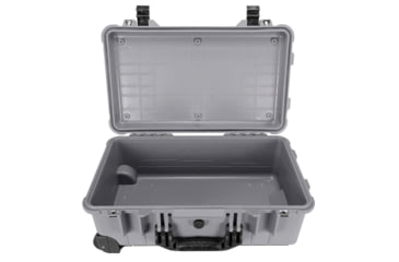 Image of Eylar Standard 22in Waterproof Carry-On Travel Roller Gear Hard Case w/Foam, Gray, SA00034-GRA