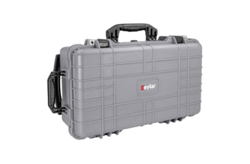 Image of Eylar Standard 22in Waterproof Carry-On Travel Roller Gear Hard Case w/Foam, Gray, SA00034-GRA