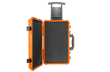 Image of Eylar Standard 22in Waterproof Carry-On Travel Roller Gear Hard Case w/Foam, Orange, SA00034-ORG