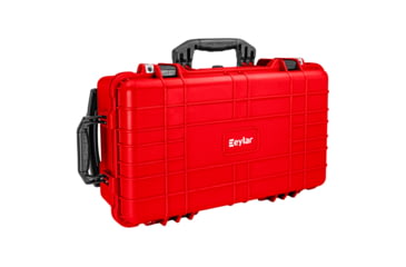 Image of Eylar Standard 22in Waterproof Carry-On Travel Roller Gear Hard Case w/Foam, Red, SA00034-RED