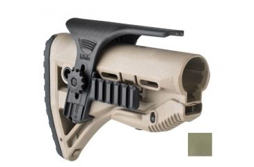 Image of FAB Defense Adjustable Cheek Riser For Gl-Shock, OD Green GSPC OD
