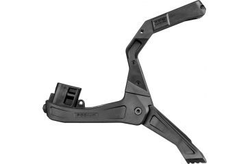 Image of FAB Defense AR-15 Quick Deployment Bipod with an Integrated AGR-43 Pistol Grip, Black, FX-ARPODB