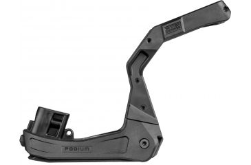 Image of FAB Defense AR-15 Quick Deployment Bipod with an Integrated AGR-43 Pistol Grip, Black, FX-ARPODB