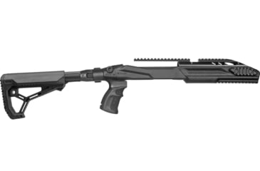 Image of FAB Defense M4 Collapsible Stock Optics-Ready Pro Kit For Ruger 10/22, Black, FX-M4PR1022B