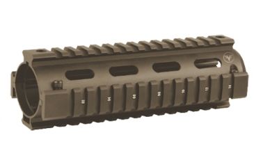 Image of Firefield FF34001D Quad Rail M4 6'' Aluminum Flat Dark Earth