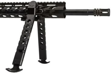 Image of Firefield Scarab Two-Piece Bipod, KeyMod, 9-12in, Two-Piece, Black, FF34025KMD