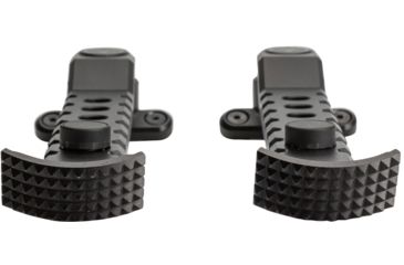 Image of Firefield Scarab Two-Piece Bipod, KeyMod, 9-12in, Two-Piece, Black, FF34025KMD