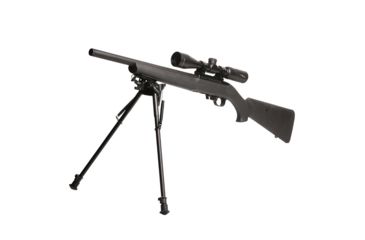 Image of Firefield Stronghold Bipod w/Lever, 14-26in, Black, FF34028
