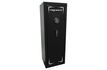 Image of First Watch Black Hills 8 Gun Fire Resistant Electronic Safe, Black, Medium BH50136080