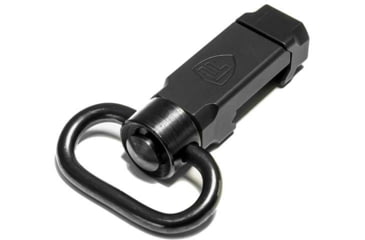 Image of Fortis Manufacturing Rail Attachment Point w/ Quick Detachable Sling Swivel, Black, RAP-QD