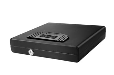 Image of Fortress Large Portable Safe with Electronic Lock, Black Santex, Large, 11E30