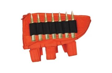 Image of Fox Outdoor Butt Stock Cheek Rest - Rifle - Right, Orange, 55-482