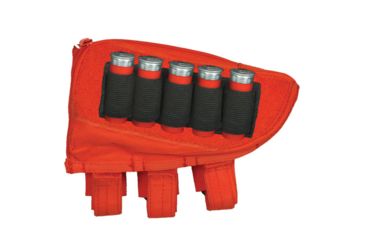 Image of Fox Outdoor Butt Stock Cheek Rest - Shotgun - Right, Orange, 55-582