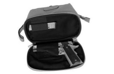 Image of GPS Deceit &amp; Discreet Shave Kit Handgun Case, 600D, Black, GPS-D1055PCB