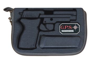 Image of GPS Custom Model Pistol Case, Sig Sauer, Black, GPS-910PC