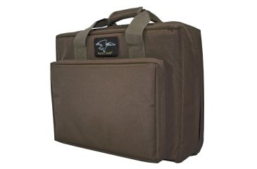 Image of Galati Gear 16in Double Discreet Square Rifle Case, Black, SQ16D