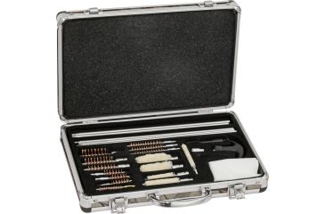 Image of Game Raider 35 Piece Universal Gun Cleaning Kit w/ storage case with deep woods camo accents RG0025C
