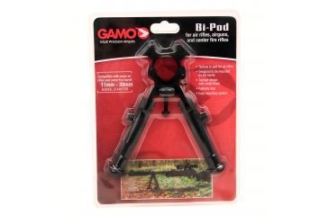 Image of Gamo Air Rifles Air Rifle Foldable Bipod, Fits 11-31 mm Barrel Diameter 186771