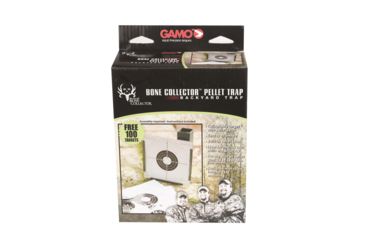 Image of Gamo Air Rifles Bone Collector Cone Backyard Trap With Paper Targets Lead Airgun Pellets Only No BBs