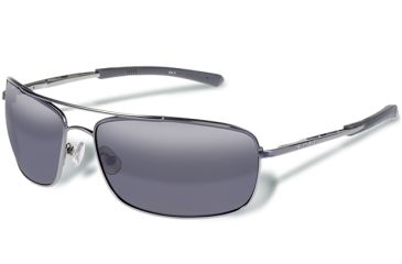 Image of Gargoyles Barricade Aviator Sunglasses, Matte Gun/Smoke, OSFA 10700226.QTM