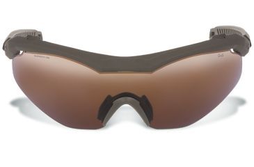 Image of Gargoyles Trench Sunglasses, Matte Tan/Amber, OSFA 10700159FP.QTM