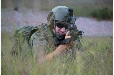 Image of Gargoyles Trench Sunglasses, Matte Black/Smoke, OSFA, 10700160FP.QTM