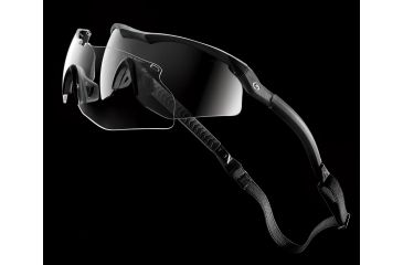 Image of Gargoyles Trench Sunglasses, Matte Black/Smoke, OSFA, 10700160FP.QTM