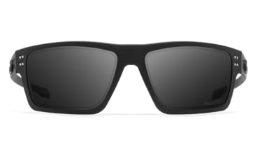 Image of Gatorz Sentix Glasses, Smoke w/ Anti-Fog, Black/Matte Black Logo, Medium, GZ-18-401