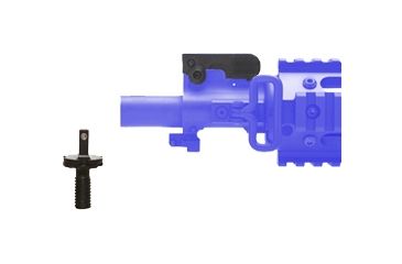 Image of GG&amp;G Bolt On Flip Up Front Sights, Gas Block System, Black w/ Tritium Front Sight Post, GGG-1297T