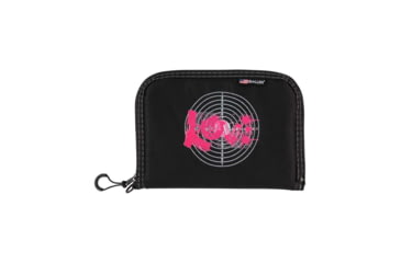 Image of Girls With Guns 9075 Love Made Of Polyester With Black Finish, Pink Love Graphi