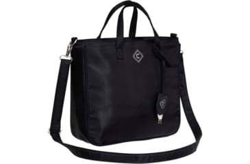 Image of Girls With Guns Concealed Casual Adventure Cross-Body Purse, Lockable Concealed Carry, Ambidextrous, Black, 11 in x 10 in x 4 in, 70635