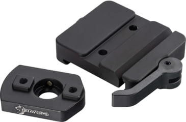 Image of Gray Ops CNC Ckye Pod Arca Clamp, Black, GO-TLACKY