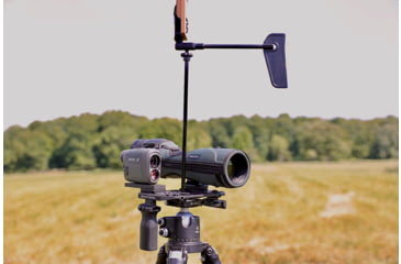 Image of Gray Ops CNC Hunter Tripod Plate, Black, GO-HUNTPLATE